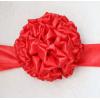 綢緞剪彩球 /綵球/紅花球/剪綵- 直徑約30cm