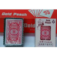 金桃 PVC撲克牌(彩帶) 塑膠牌