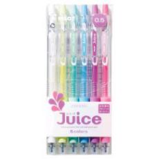PILOT Juice 果汁筆-粉彩6色入 0.5 LJU-10EF