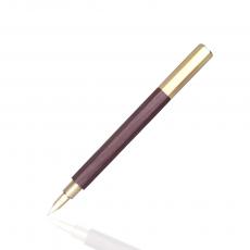 SKB 六角木頭鋼筆 TM-506 黃銅色