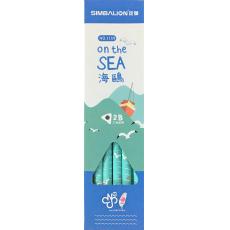 雄獅 三角鉛筆-海鷗 (2B) No.1159