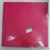 幼教色紙 單色臘光-桃紅 #016 ( 80張入) 15*15cm